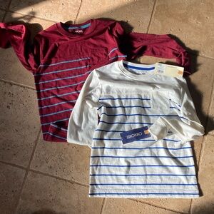 2 shirts size 8-10 M Cherokee brand new
